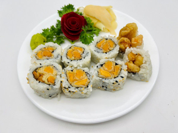 34. PATATES MAKIS / SWEET PATATO MAKIS (8mcx/8pcs)