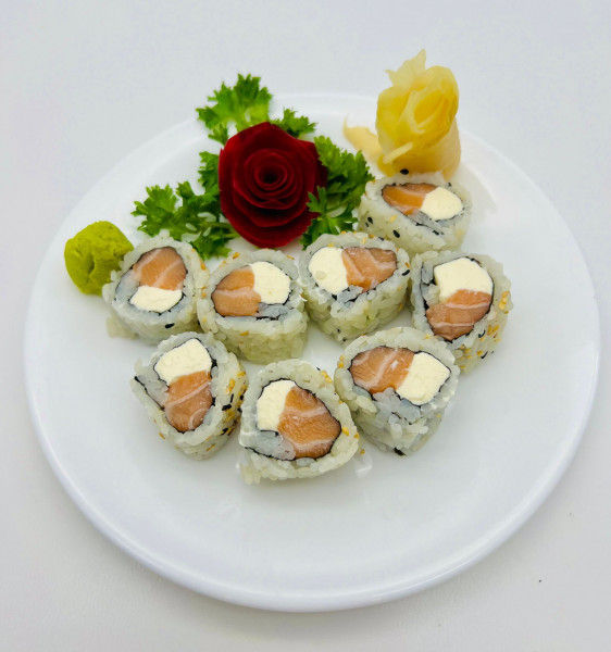 83. SAUMON & FROMAGE À LA CRÈME(8mcx/8pcs)