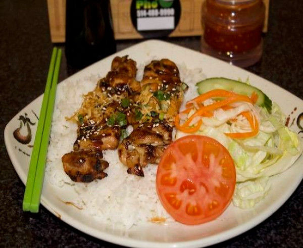 40. Poulet grille