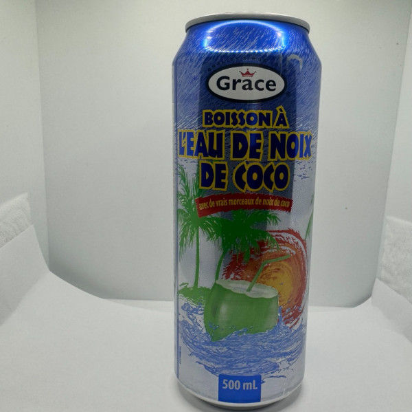 boisson a noix coco avec morceaux 500ml