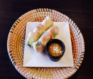 4. Rouleaux de printemps aux crevettes et porc