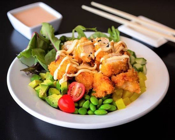 Poke au poulet
