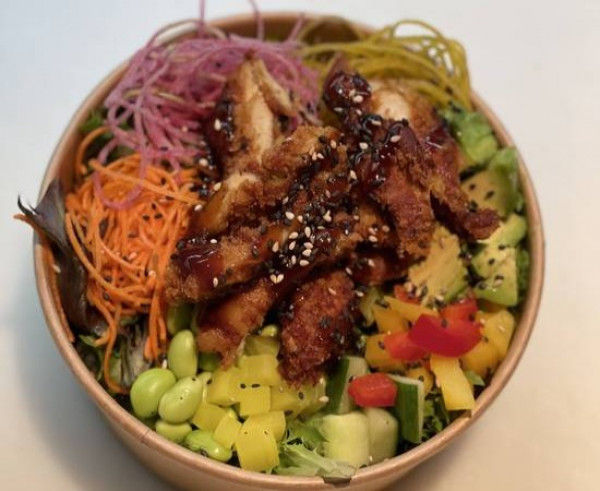 Poké bol de Poulet Katsu