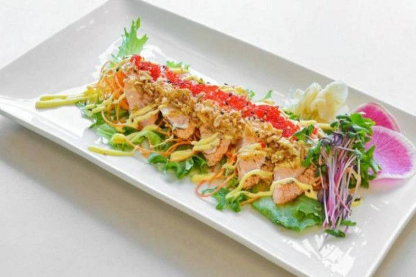 Tataki de saumon