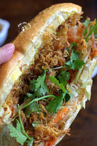 Shredded Chicken Sandwich (Gà Chà Bông)
