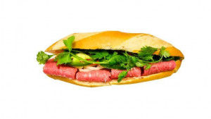 Sour Ham Sandwich (Bánh Mì Nem Chua)