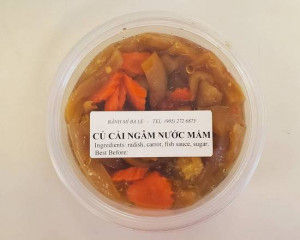 Radish + Carrot in Fish Sauce (Củ Cải Ngâm Nước Mắm)