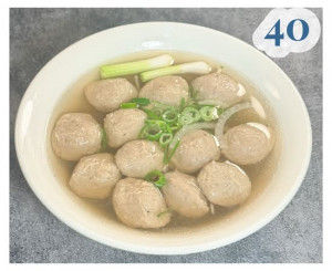 40. SÚP BÒ VIÊN (KHÔNG BÁNH PHỞ)