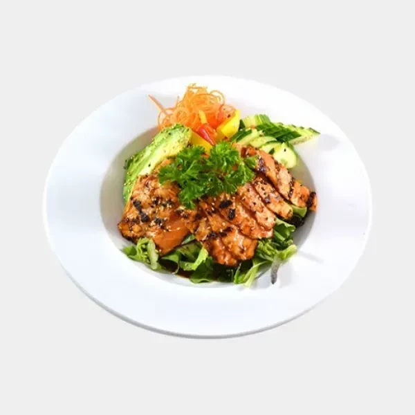 95. Salade de saumon grillé / Grilled Salmon Salad