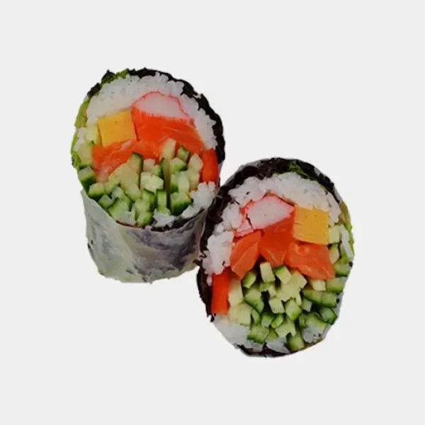 85. Maki de printemps au saumon / Salmon Spring Maki