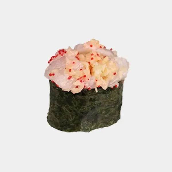 22. Nigiri tempura au pétoncle / Scallop Tempura Nigiri