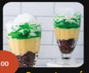 Dessert sucré Vietnamien tricolore