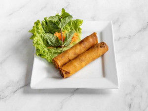 3. Vegetarian Spring Rolls
