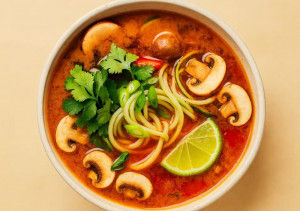 Soupe Tom Yum végane
