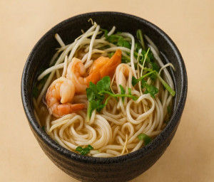 SOUPE REPAS TONKINOISE AUX CREVETTES