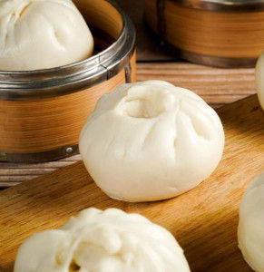 6. Steamed Pork Bun / Bánh Bao