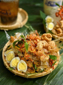 1. Rice Paper Mix / Bánh Tráng Trộn