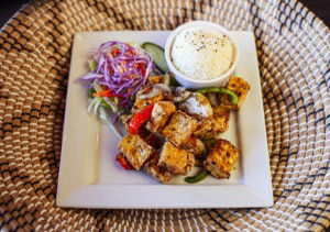 52. Tofu frits sauté à la citronnelle