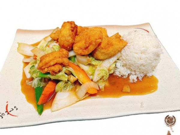 Poisson sautés aux ananas frais/Pineapple Fish