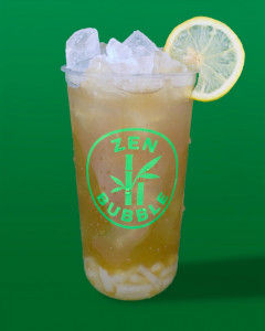 Thé au litchi et litchi jelly