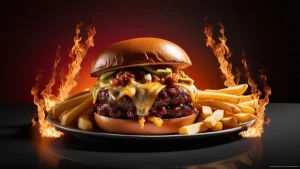 [BUY ONE GET ONE FREE] Hotty Smash Burger