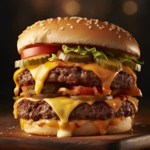 [BUY ONE GET ONE FREE] Triple Smash Burger
