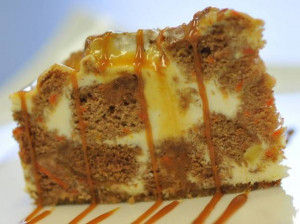 802. Gâteau de fromage aux carottes et caramel / Carrot & Caramel Cheesecake