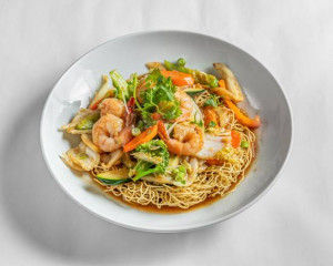 Crevettes sauté/Sauteed shrimp