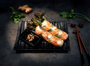 1. Gỏi Cuốn -  Fresh Summer Rolls (2 Rolls)