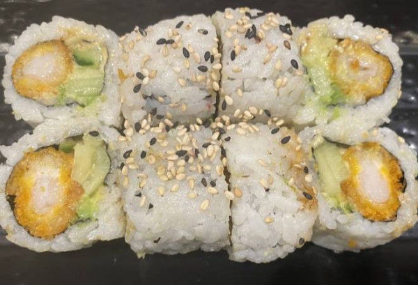 P068c.Tempura shrimp &cucumber(maki)