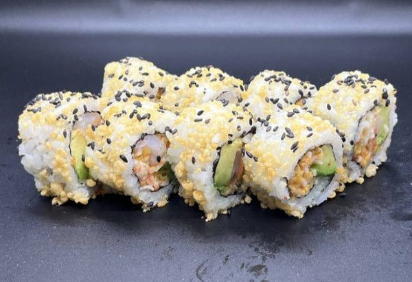 P069a.Crunchy Crevette&kani épicée(maki)