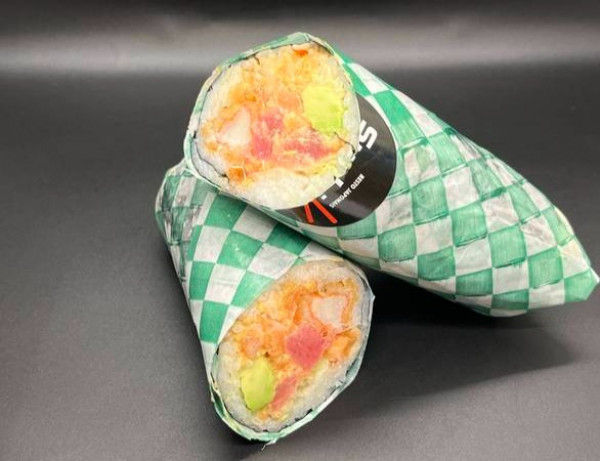 P095.Spicy salmon&tuna(burritos)