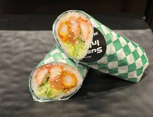 P097.Salmon&tempura shrimp(burritos)