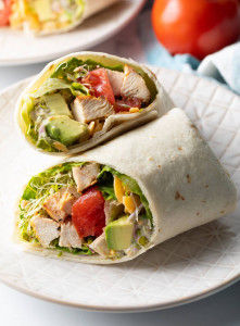 Grilled Ranch Chicken Wrap Platter