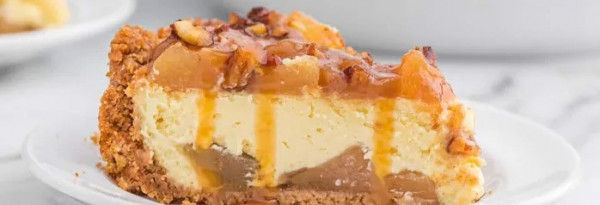 Gâteau au fromage au caramel