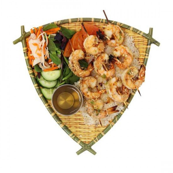 16. Crevettes grillés