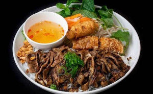 BUN THIT NUONG, CHA GIO, CHAO TOM