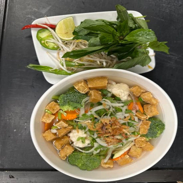 21. Soupe Tonkinoise aux légumes Tofu végé