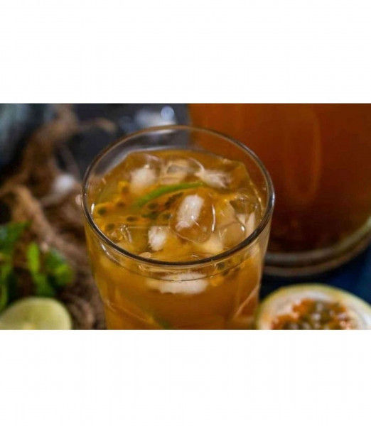 Passion Fruit Green Tea (Coco Jelly + Tapioca)/Thé vert au fruit de la passion