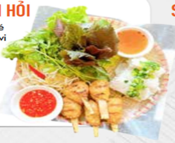CHẠO TÔM BÁNH HỎI