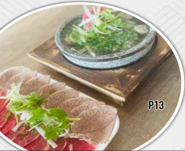 PHỞ ĐẶC BIỆT ĐUÔI BÒ 