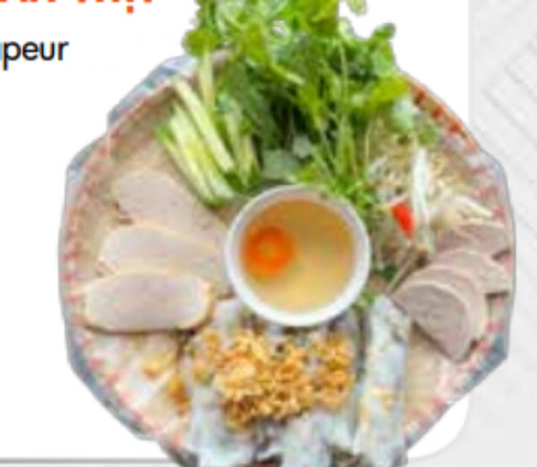 BÁNH CUỐN NHÂN THỊT