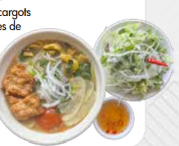 BÚN ỐC CHẢ MỰC