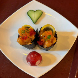 Gunkan Saumon épicé