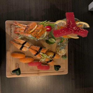 Plateau Nigiris-sashimis 19mcx