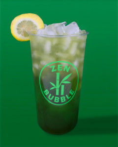 Thé au melon miel et jelly melon miel