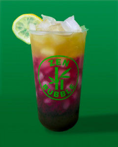 Thé au dragon fruit et jelly