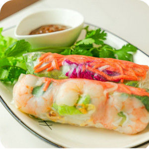 G4. Rouleaux de printemps aux crevettes (2)