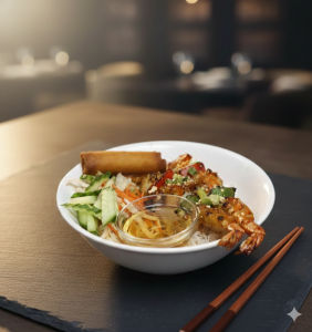 [Vermicelle] 2. Crevettes grillé