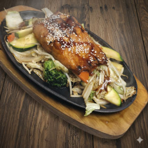 [Midi] 4. Saumon (Teriyaki/Sizzling)